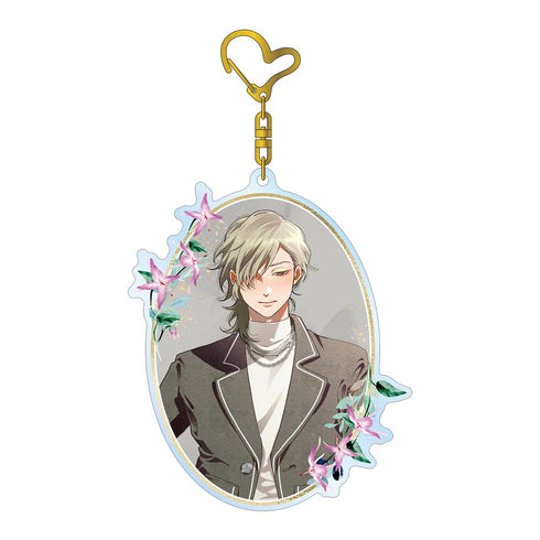 『ヤリチン☆ビッチ部』おげれつたなか先生 描き下ろし 糸目 幸士郎 スーツver. BIGアクリルキーホルダー